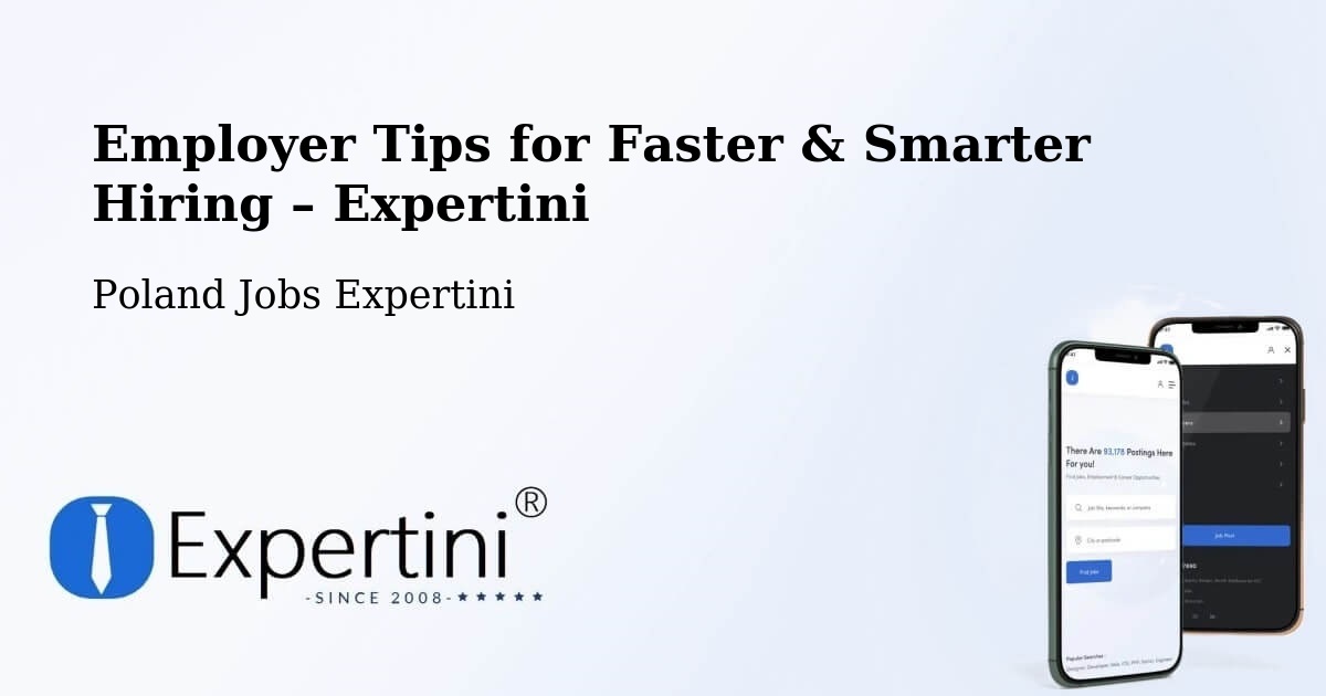 Employer Tips for Hiring & Recruitment – Łowicz - Łowicz, Poland Jobs Expertini